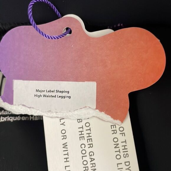 YITTY Womens Size XXL/ 1X Major Label Shaping High Waist Logo Legging Black - Picture 13 of 13